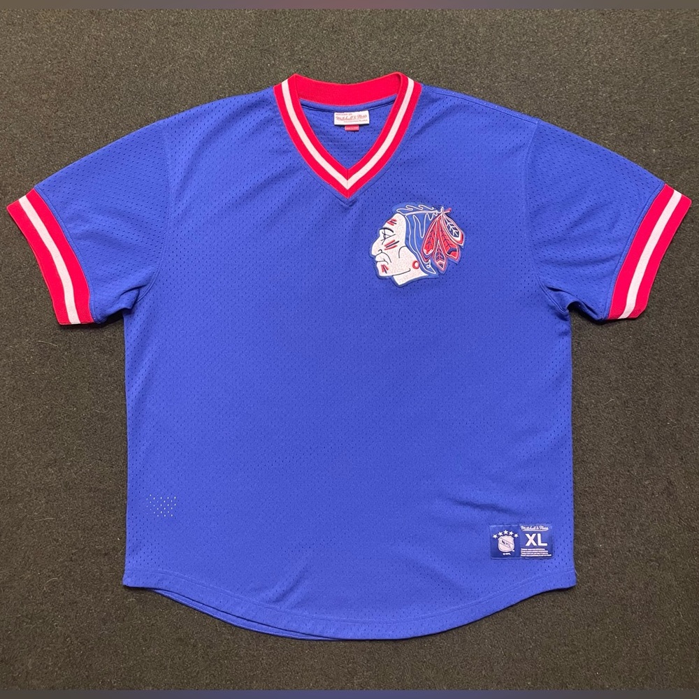 Mitchell & Ness Chicago Blackhawks/Cubs Crossover Jersey XL